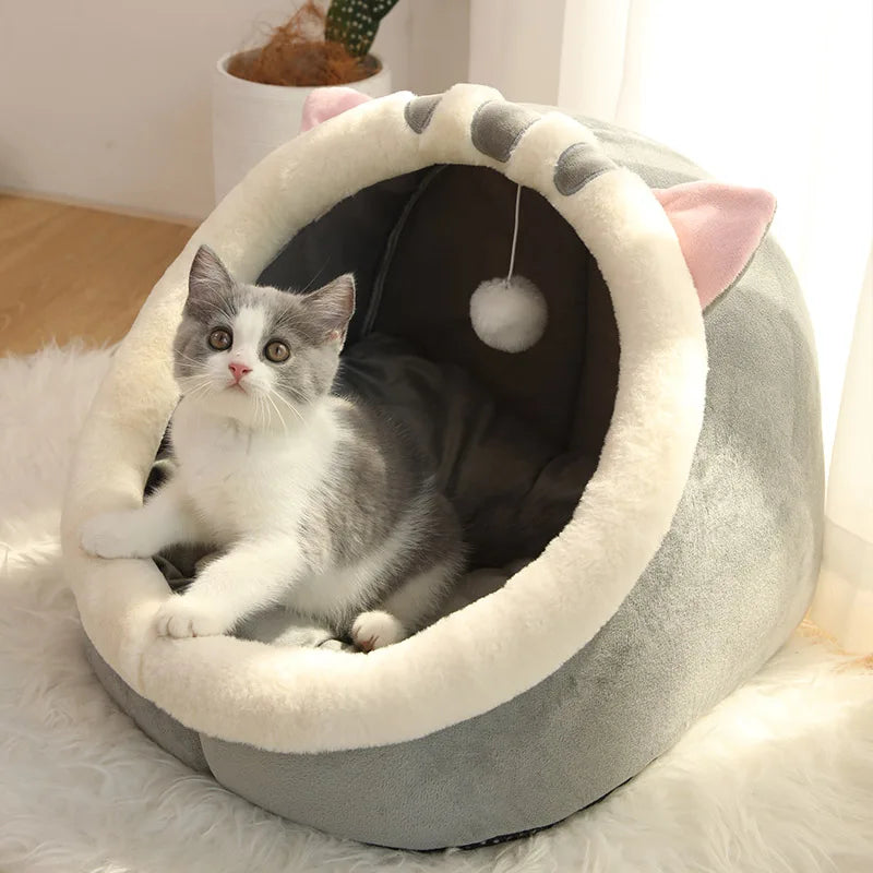 AnimalCaves™  Pet Cute Cave Beds