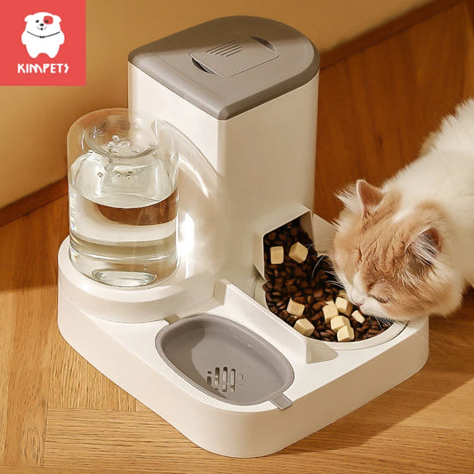 Cat Automatic Feeder - Water Dispenser With Large Capacity