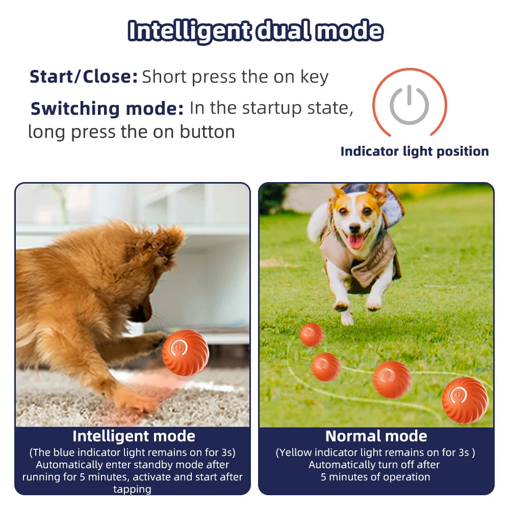 Электронная интерактивная игрушка для домашних животных MagicBall™ Smart Ball