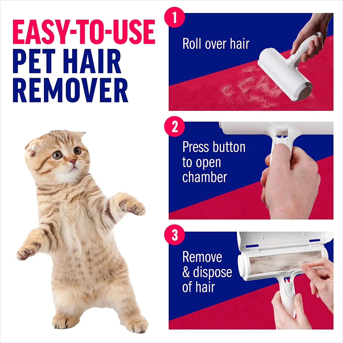 BotRol™  Pet Hair Remover Roller