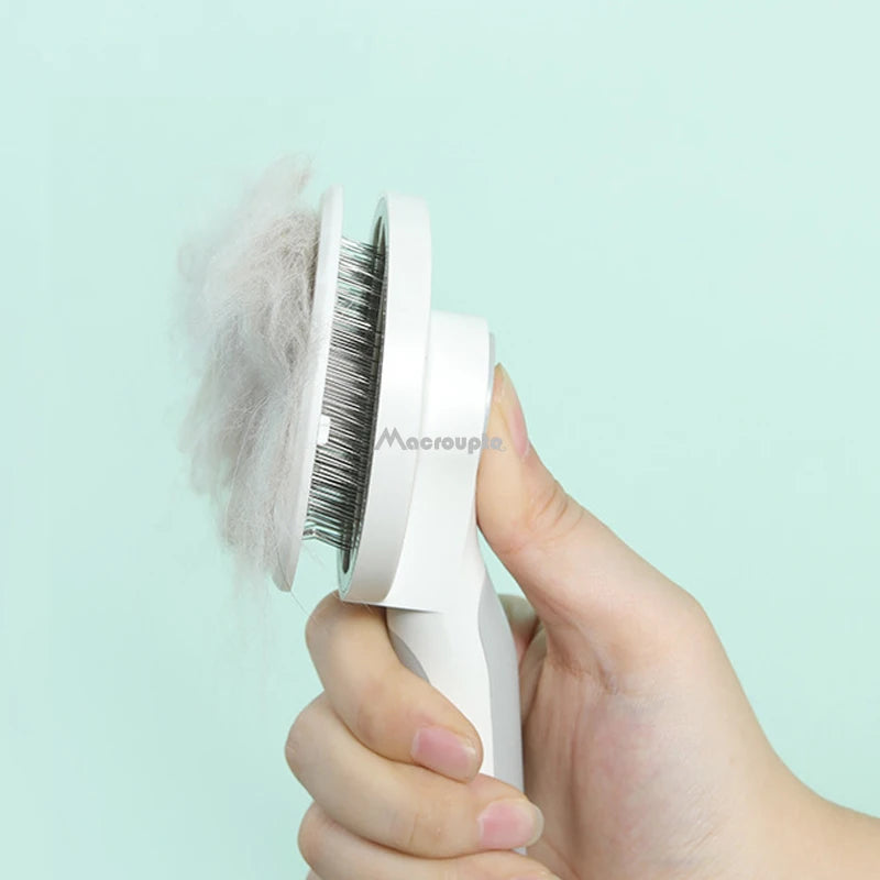 EasyComb™  Cleaning Slicker Brush for Pets