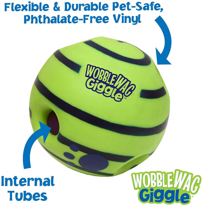 WobbleWag™  Interactive Glow Ball for Dogs