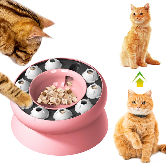 FishyTank™  Cat Toys Slow Feeder Bowl