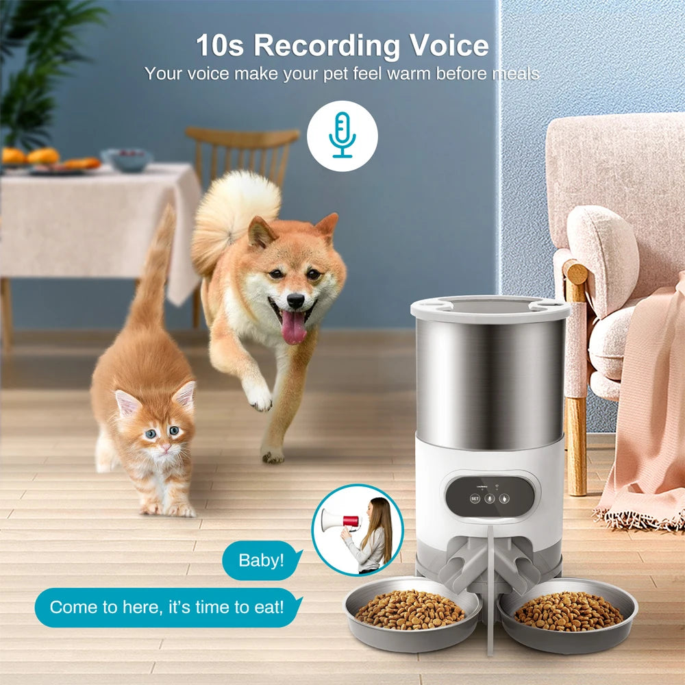 Smart APP Pet Feeder For Cats And Dogs